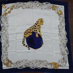 カルティエ　スカーフ大判　