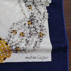 カルティエ　スカーフ大判　の画像