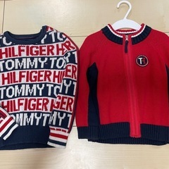 トミーヒルフィガー　ニットset 90