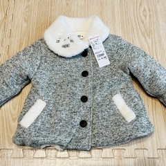 【未使用タグ付き】裏起毛 ジャケット アウター 80