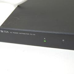 ③ ジャンク扱い TOA 主電源パネル PD-150 AC POWER DISTRIBUTOR 電源分配器 パワーコントローラー 業務用 スタジオ  札幌市 清田区 平岡の画像