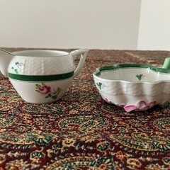 ヘレンド ウィーンの薔薇 クリーマーの画像