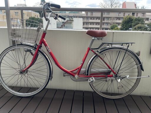 ２７インチ自転車 シティーサイクル 変速無し