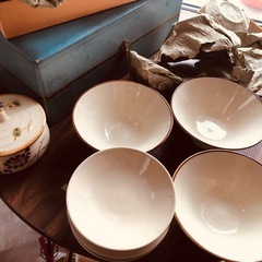 美品新品未使用和食器セットお得500円の画像