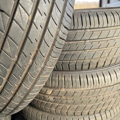 中古タイヤ185/70R14 88HダンロップルマンV+年製2024の画像