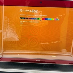 【✨‼️便利なデスクトップ一体型‼️】NECデスクトップPC PC-VN770MSR-Y 高性能 Core i7搭載モデル  の画像