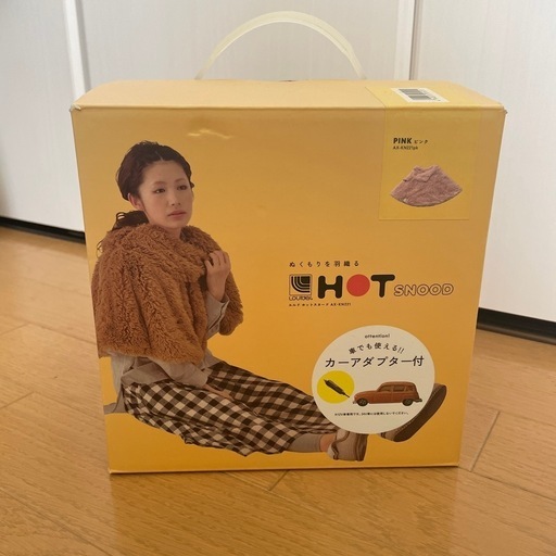 ホットスヌード ピンク