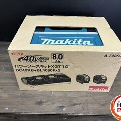 【未使用】マキタ XGT10 パワーソースキット バッテリー×2...