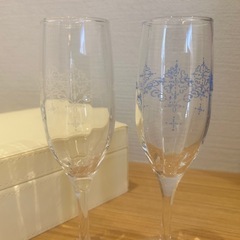 新品未使用　シャンパングラスの画像