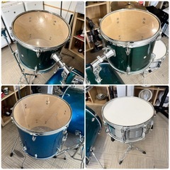【美品‼️】トニースミス ドラムシステム ドラムセット メタリック 打楽器の画像