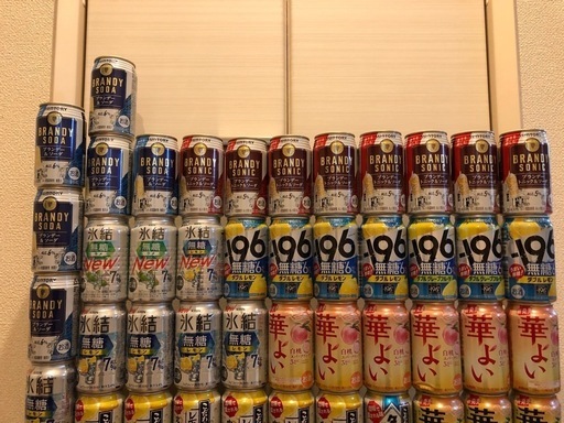 缶チューハイ ハイボール など85本