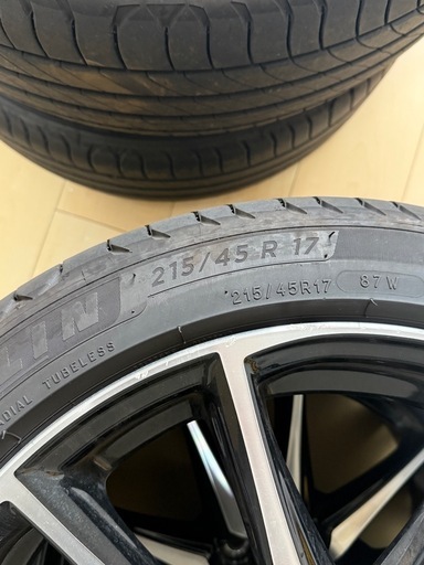 【新車4000キロ外し】GR86  純正ホイール タイヤセット