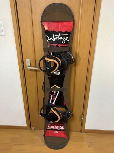 SALOMON SABOTAGE 152cm スノーボード 中古