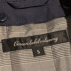 🔴UNITED ARROWS green label relaxing コート S ネイビー 2Way ライナー フォーマル ビジネス カジュアル ON/OFF ユナイテッドアローズ グリーンレーベル リラクシング ライナー 着脱 オールシーズン の画像