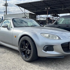 【支払総額39.8万円】h25年式NCロードスターAT電動オープン車検令和7年12月即日納車ok機関良好 内外装良好 POTENZA 車高調 激安オープンカーの画像