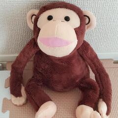 恐竜＆おサルさんのぬいぐるみの画像