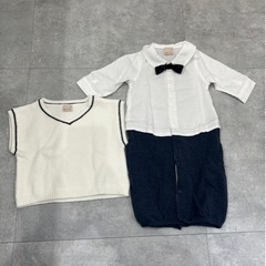 petit main 男の子フォーマルロンパース50〜70size