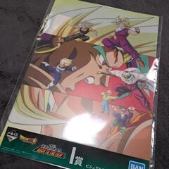 ドラゴンボール一番くじビジュアルシートの画像