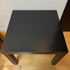IKEA サイドテーブル, ブラックブラウン, 55x55 cm の画像
