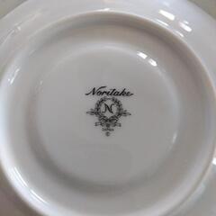 ☆美品☆ノリタケレースウッドゴールド16.5㌢皿6枚セットの画像