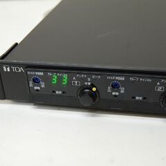 ③ ジャンク扱い TOA ダイバシティワイヤレスチューナー WT-1822 通電のみ確認 オーディオ スタジオ 東亜 札幌市 清田区 平岡の画像