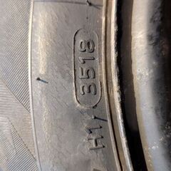 スタッドレスタイヤ 鉄ホイル付の画像