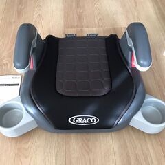 使用回数1回。GRACOジュニアシート(3歳～11歳ごろまで）の画像