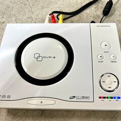 ROCKRIDGESOUND  コンパクトDVDプレイヤー ホワ...