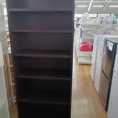 ★ジモティ割あり★  本棚 ブラック H178×D30×W71 ...