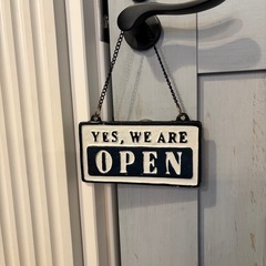 ダルトン DULTON　リバーシブルサイン"OPEN-CLOSED"