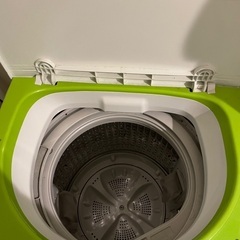 【Haier／0円♪】動作良好！コンパクト洗濯機3.3kg【一人暮らしに✨スピード10分👕】の画像