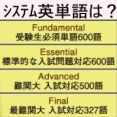 ⑨システム英単語＋ターゲット1900　渡そうと思うの画像