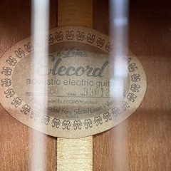 アリア　エレコードCE60展示品【現金払いのみ】の画像