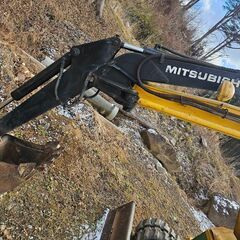 小型バックホウ　ユンボ　岩手県陸前高田市の画像