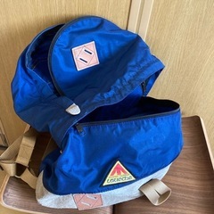 【レトロ】タウチェリュック青の画像