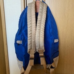【レトロ】タウチェリュック青の画像