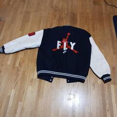 NIKE/ナイキ90s　ヴィンテージ　JORDAN/マイケル  ジョーダン　Why　FLY　スタジャン/M　sizeの画像