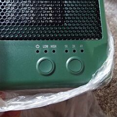 新品）デスクトップヒーター　アウトドアキャンプ　キャンピングカーにもの画像
