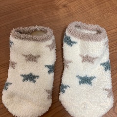 ベビー冬用もこもこ靴下⭐︎星柄
