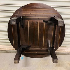 値下げ　折り畳み　丸テーブル　座卓　ちゃぶ台　天板78cm ローテーブルの画像