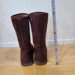 ✨ムートンミドル丈茶色ブーツMサイズ✨の画像