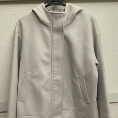 GU  レディースショートフーディコート Lサイズ
