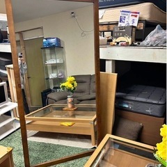 中古の綺麗な大きな鏡　  【サイズ】：長さ180cm、幅90センチ　（大体です）の画像