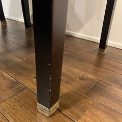 ダイニングチェア2脚セット　レザー風　の画像