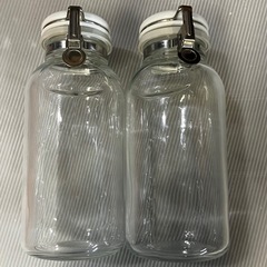 セラーメイト　ワンプッシュ 調味料入れ ガラス容器 300ml