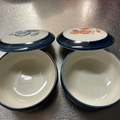 【値下げ】陶器の器(蓋付き)の画像