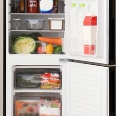 【家電批評ベストバイ受賞】140L 霜取り不要 2ドア冷蔵庫 BKの画像