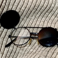 サングラス　丸型の画像