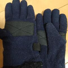 子供用　フリース手袋の画像