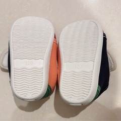 ミキハウス ホットビスケッツ 13cm ネイビー　&12cm 靴　2点セットの画像